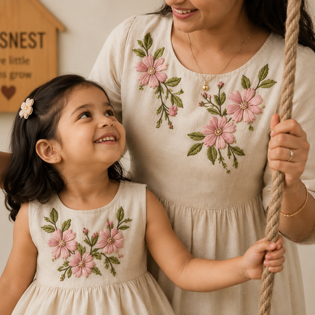 The Minimalistic Mom & Me Duo