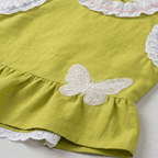 Butterfly Bloom Co-ord Set - Pistachio Green