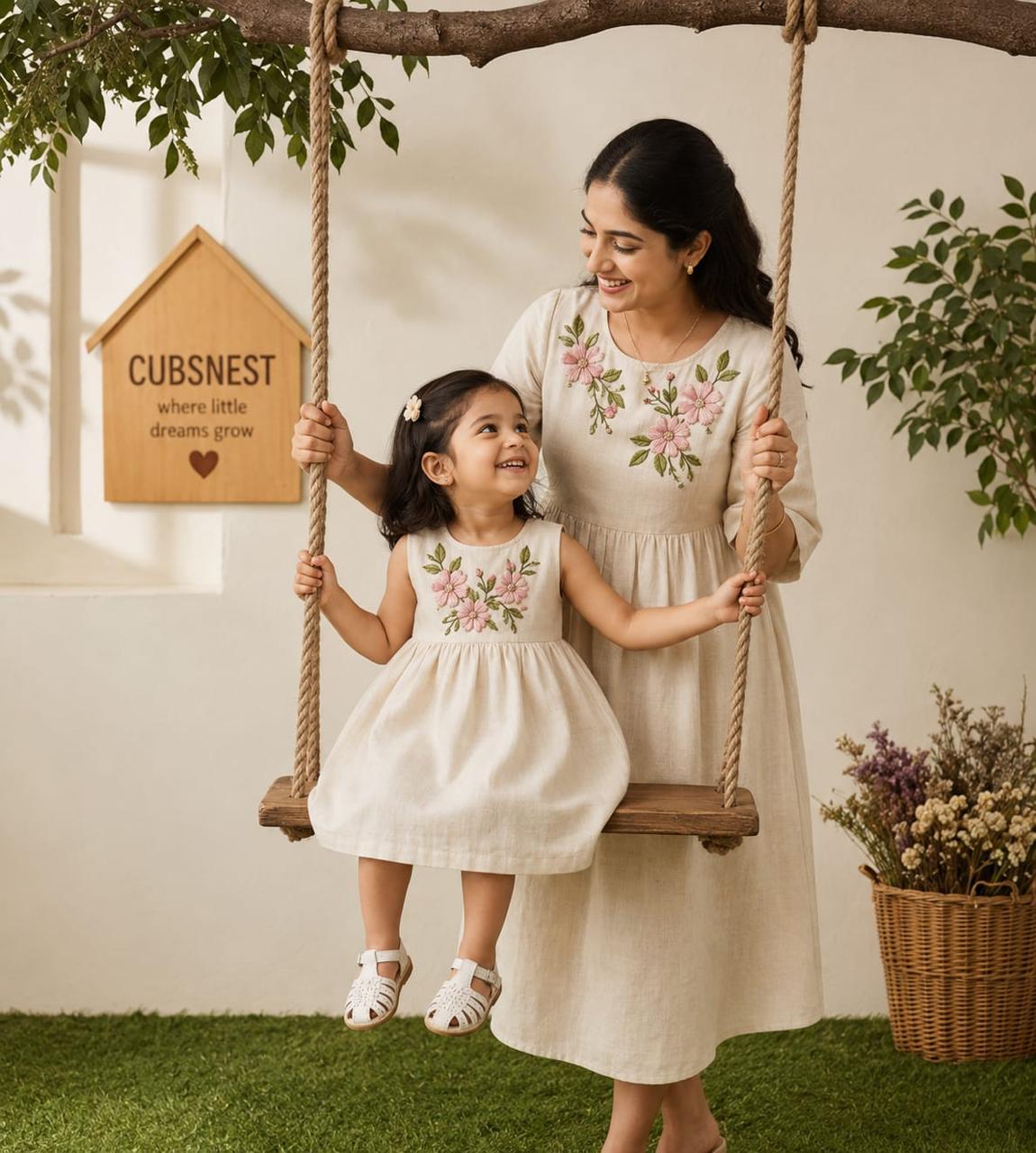 The Minimalistic Mom & Me Duo